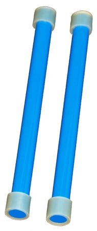 Steel Drum Mallets for Jumbie Jam Blue Aluminum